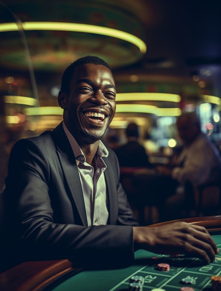 Studio live casino Pragmatic Play dengan dealer dan meja permainan